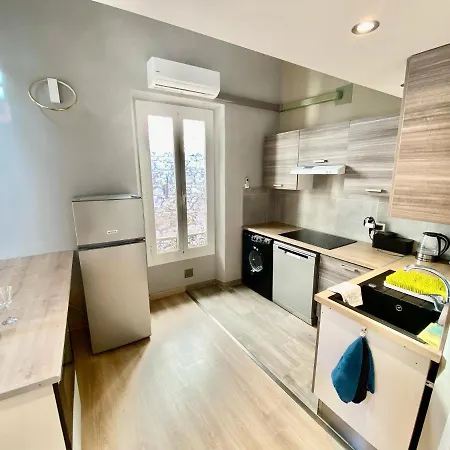 Lovely & Sunny Loft Heart Of With A/c! Appartement Nice