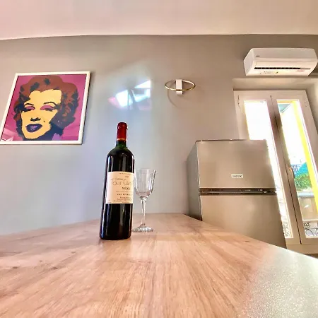 Lovely & Sunny Loft Heart Of With A/c! Apartmán Nice